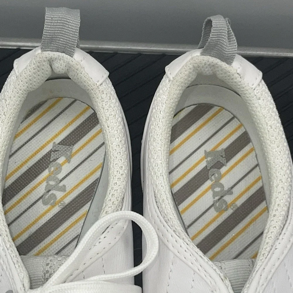 Keds White‎ Leather Classic Original Sneaker Shoes Womens 8